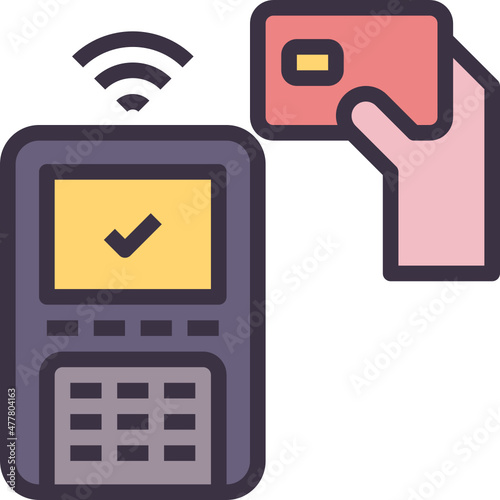 card outline style icon