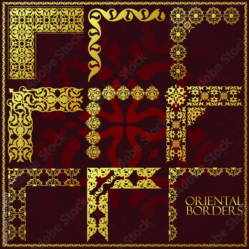 Oriental Ornament Elements 01
