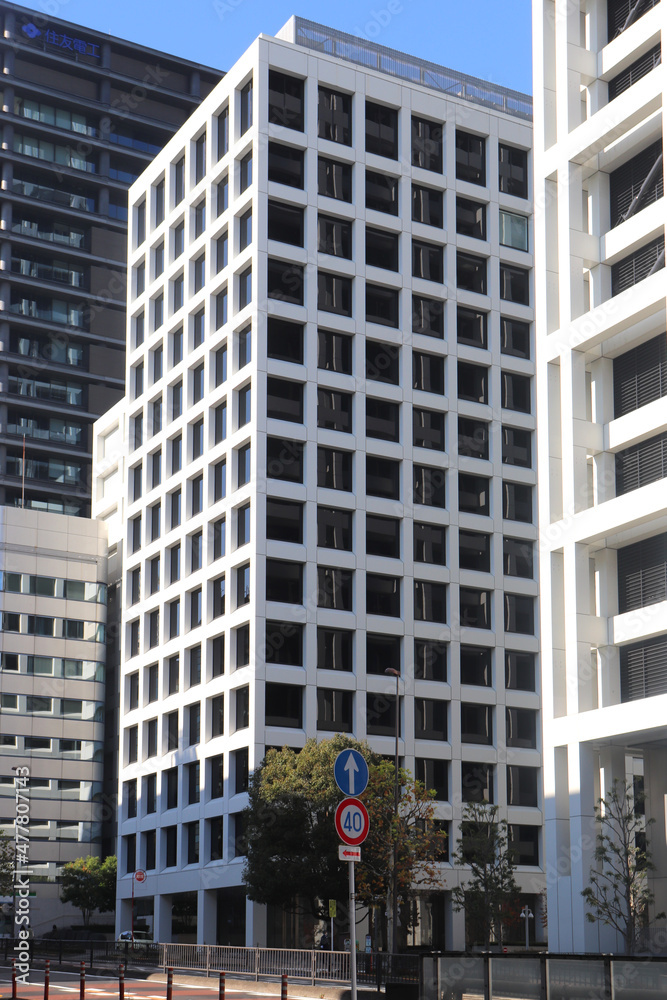 鹿島建設本社ビル(港区元赤坂)/ The headquarters building of KAJIMA CORPORATION ...