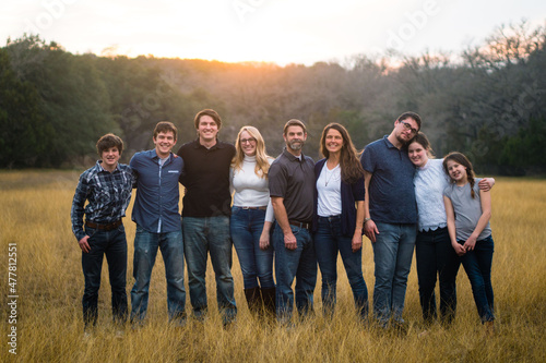Family group photo photo