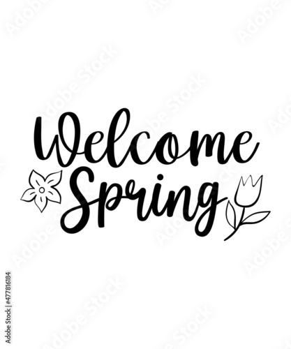 Spring Bundle Svg,Spring is Here Svg,Welcome Spring Svg,Living The Spring Life,Spring Svg,Hello Spring Svg,Cricut,Silhouette,Instant Downloa © Neha