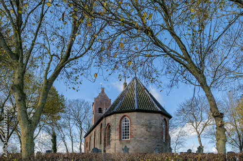 Kerk van Hogebeintum - Church of Hogebeintum © Holland-PhotostockNL
