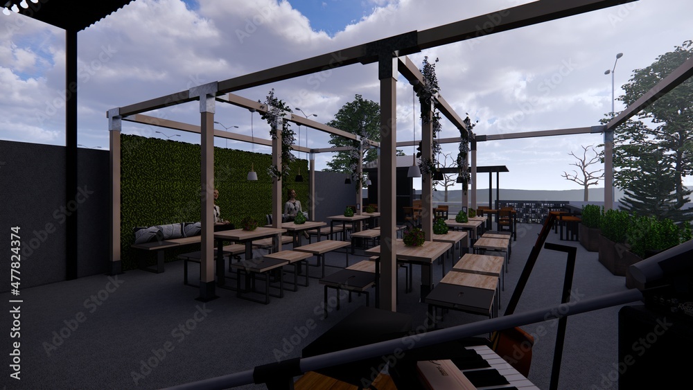 bridge over the river