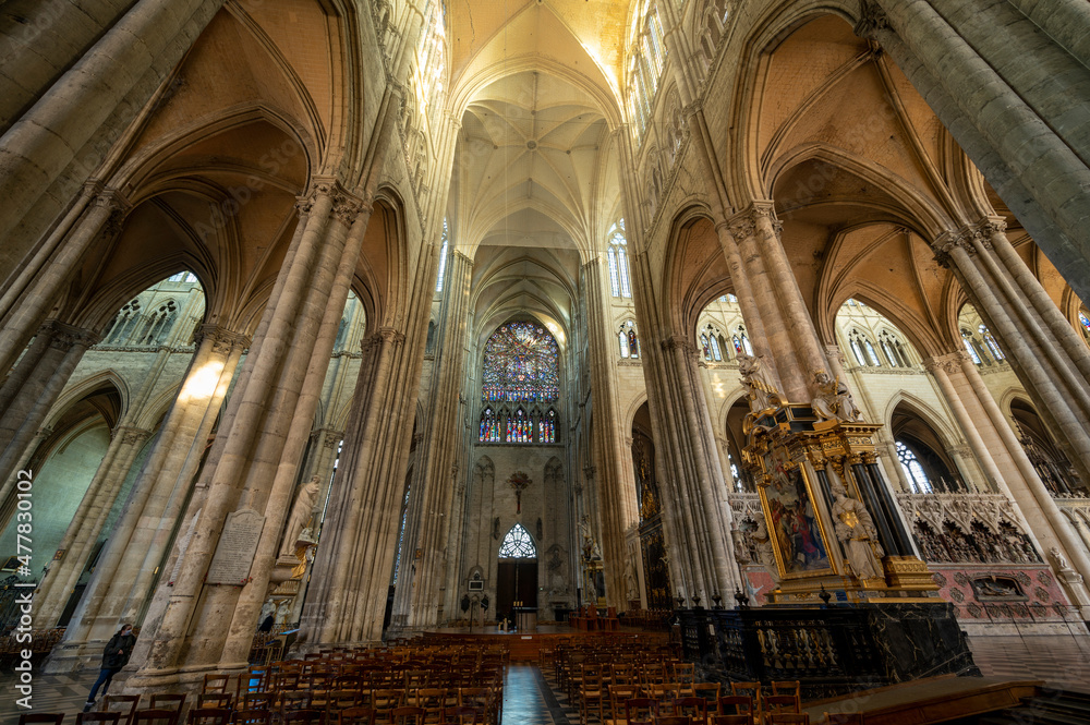 Voutes de la cathédrale d'Amiens