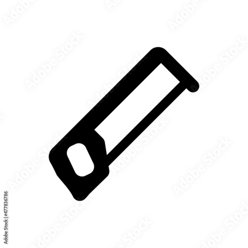 Hack saw tool icon