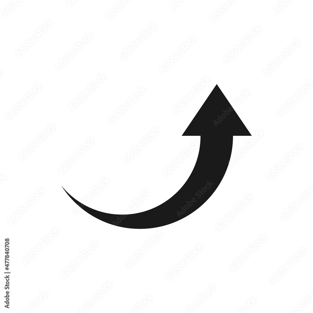 arrow pointer black web icon vector template arrow pointer black web icon vector template