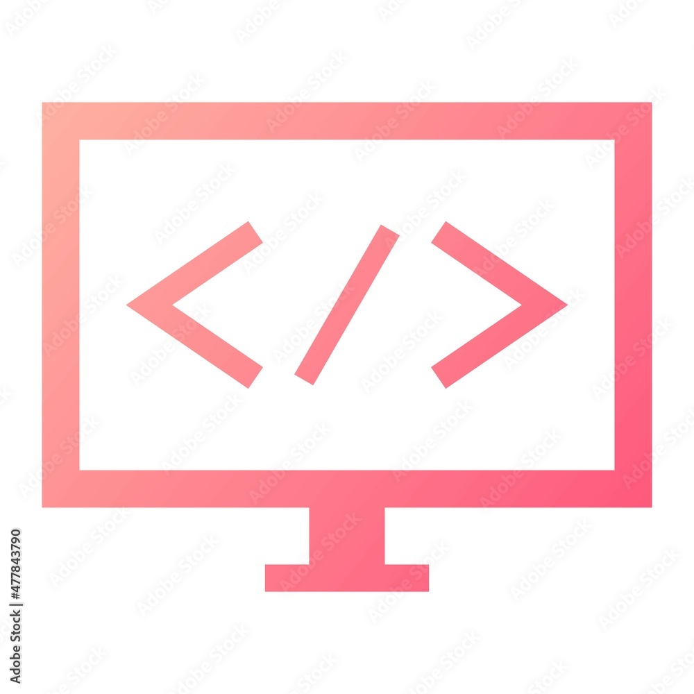 Vector Software Glyph Gradient Icon Design Vector Software Glyph Gradient Icon Design