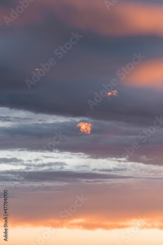 Wallpaper Mural Wolken im Abendrot Torontodigital.ca