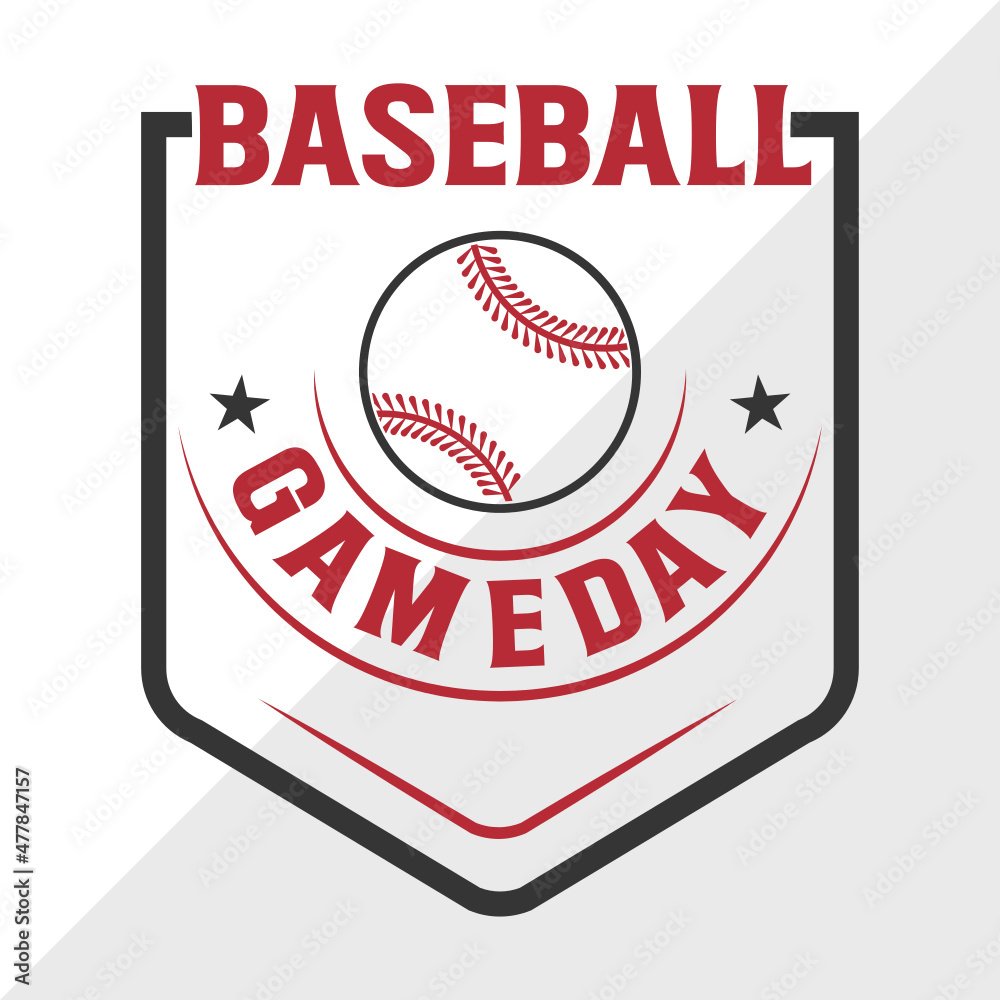 Baseball Game Day SVG Cut File Sports Svg Baseball Svg Game Day
