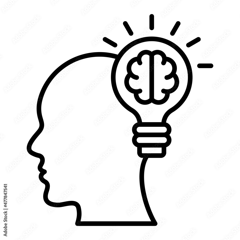 Innovation Vector Outline Icon Isolated On White Background Innovation Vector Outline Icon Isolated On White Background