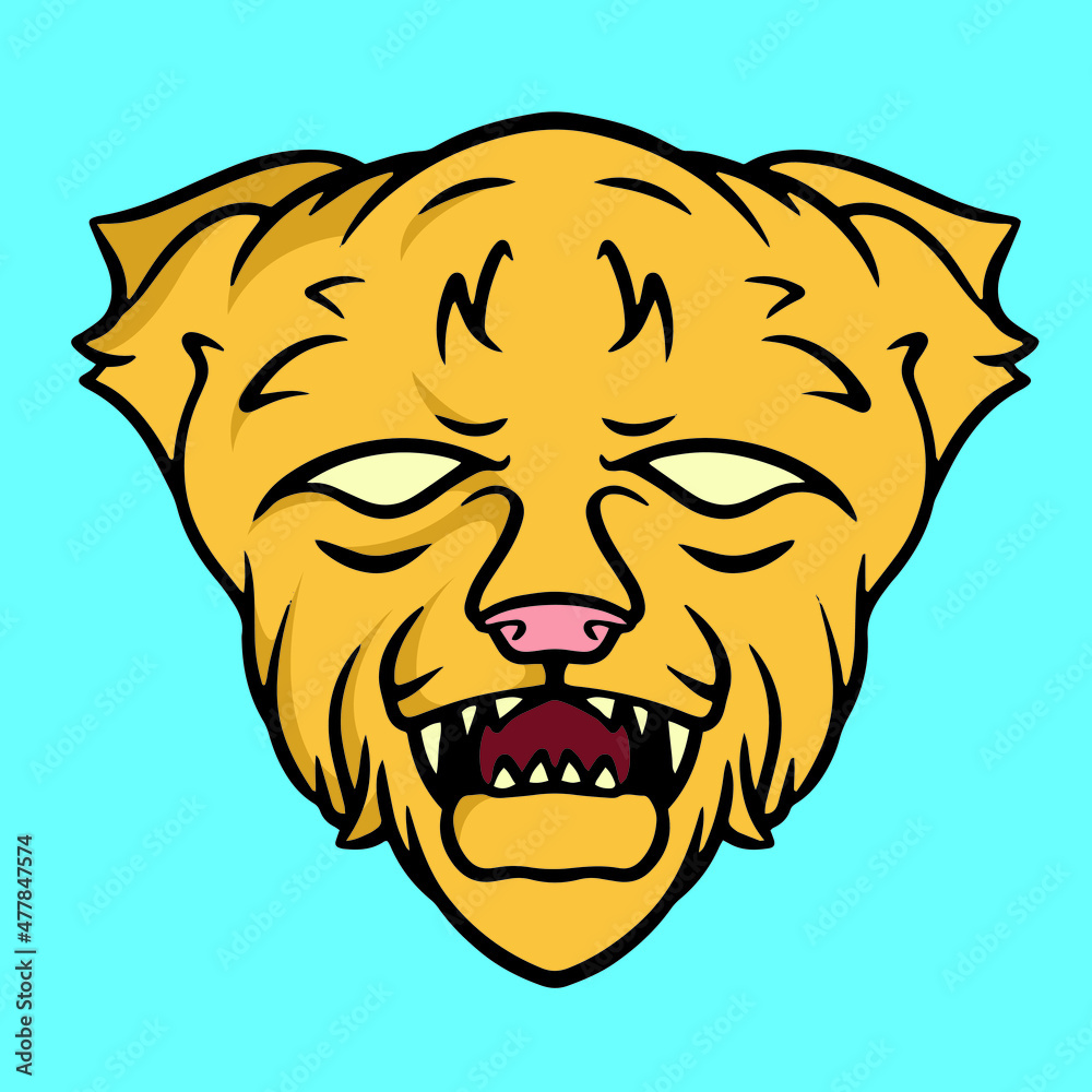 lion head mascot lion head mascot