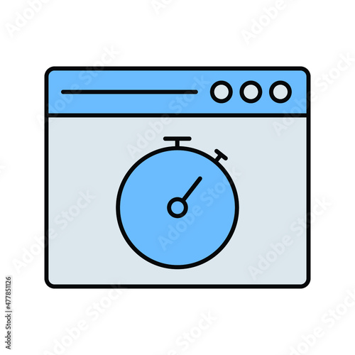 fast response Vector icon which is suitable for commercial work and easily modify or edit it

