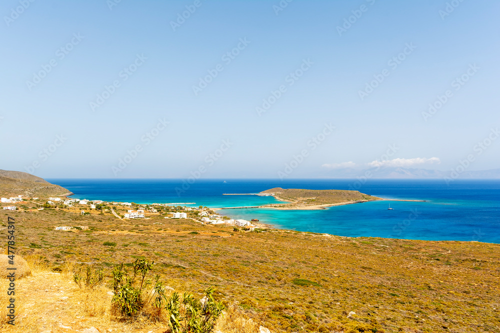 Diakofti port at the Greek island of Kythira