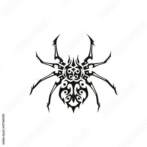 Design grafis illustratsion tatto icon logo