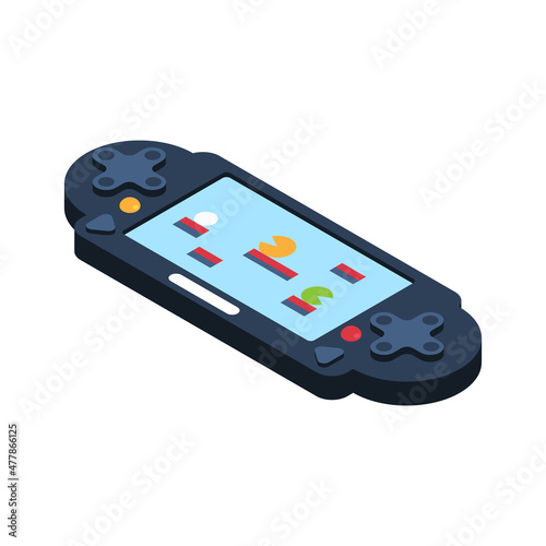 Portable Gaming Console Composition