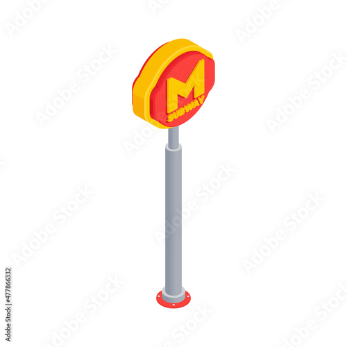Metro Sign Post Composition