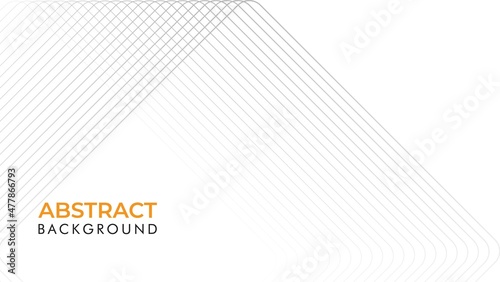 Minimalist white background with intersecting line pattern