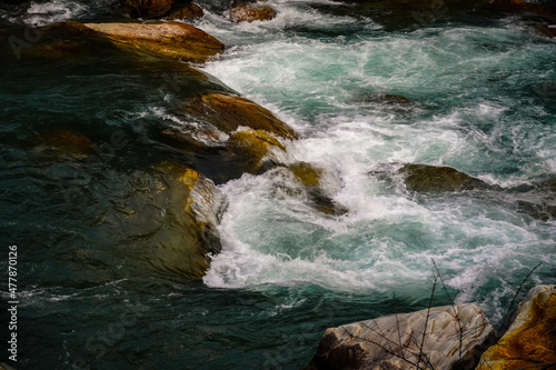 waterfall view of himachal pradesh image