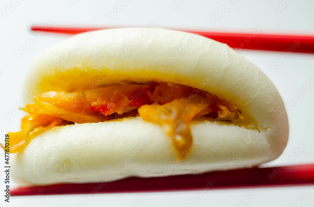 Foto de BBQ Jackfruit Bao Buns, Steam cooked seasoned jackfruit and ...