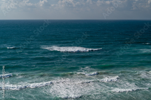 Sea view promenade in Netanya in Israel