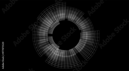 abstract background with circles