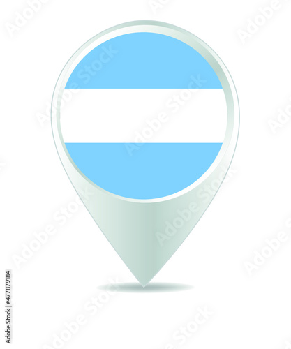 Location Icon for argentina Flag, Vector Free Download Location Icon for argentina Flag, Vector - GFXLoad