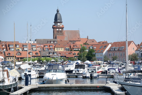 Hafen in Waren an der Müritz photo