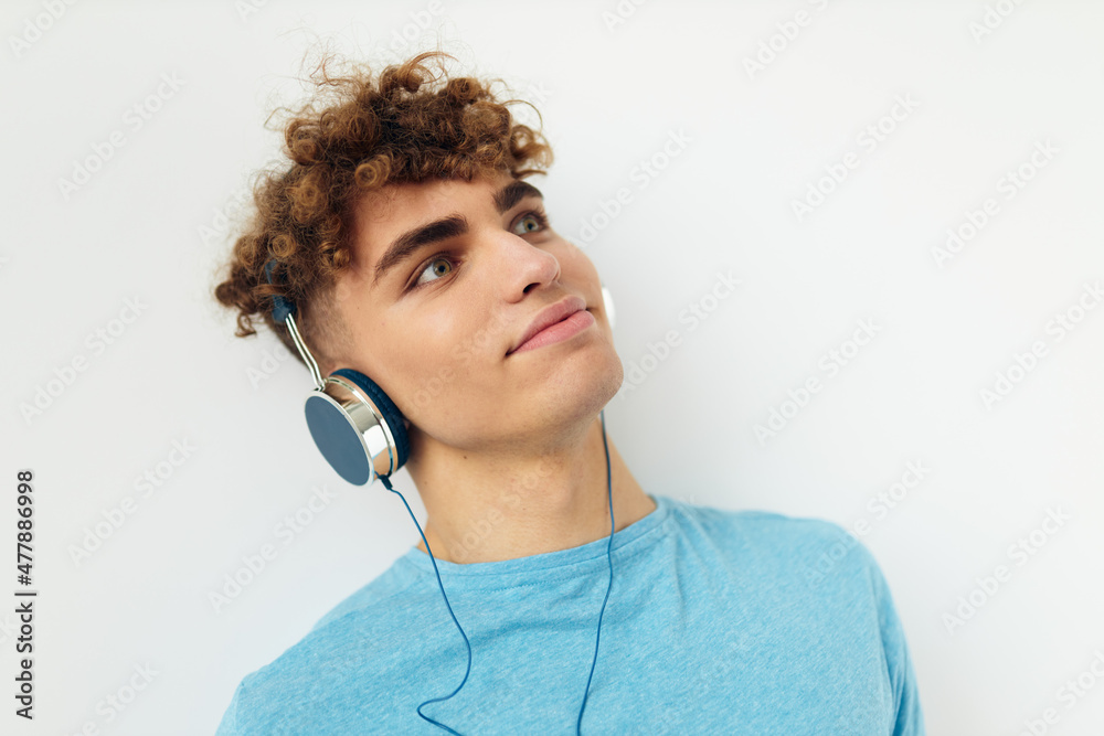 kinky guy in headphones music emotions Lifestyle unaltered kinky guy in headphones music emotions Lifestyle unaltered