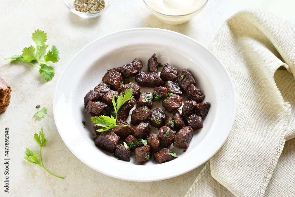 Garlic butter steak bites Garlic butter steak bites