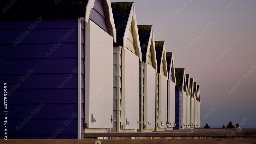 Obraz premium Beach Huts 