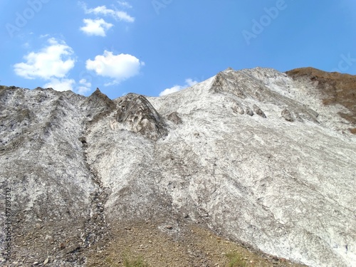 salt mountains in Romania, Lopatari, Salt plateau Meledic,Muntele de sare
 photo