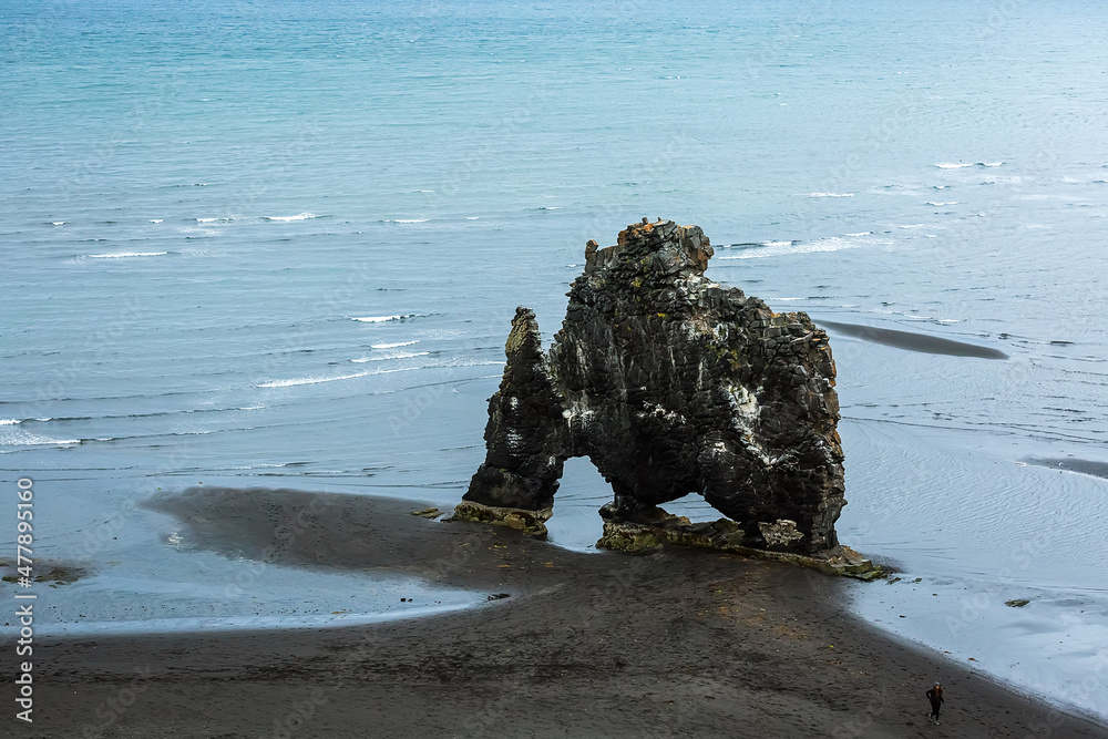 Hvitserkur - Elephant rock in Iceland