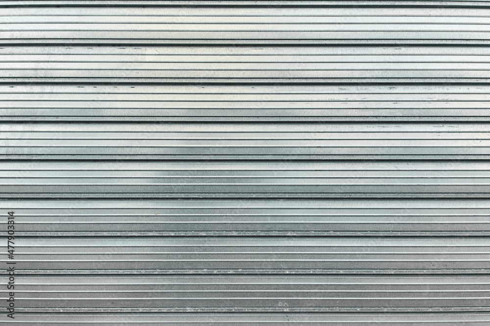 Obraz premium Metal shutter door texture background