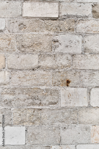  Stone brick wall surface background