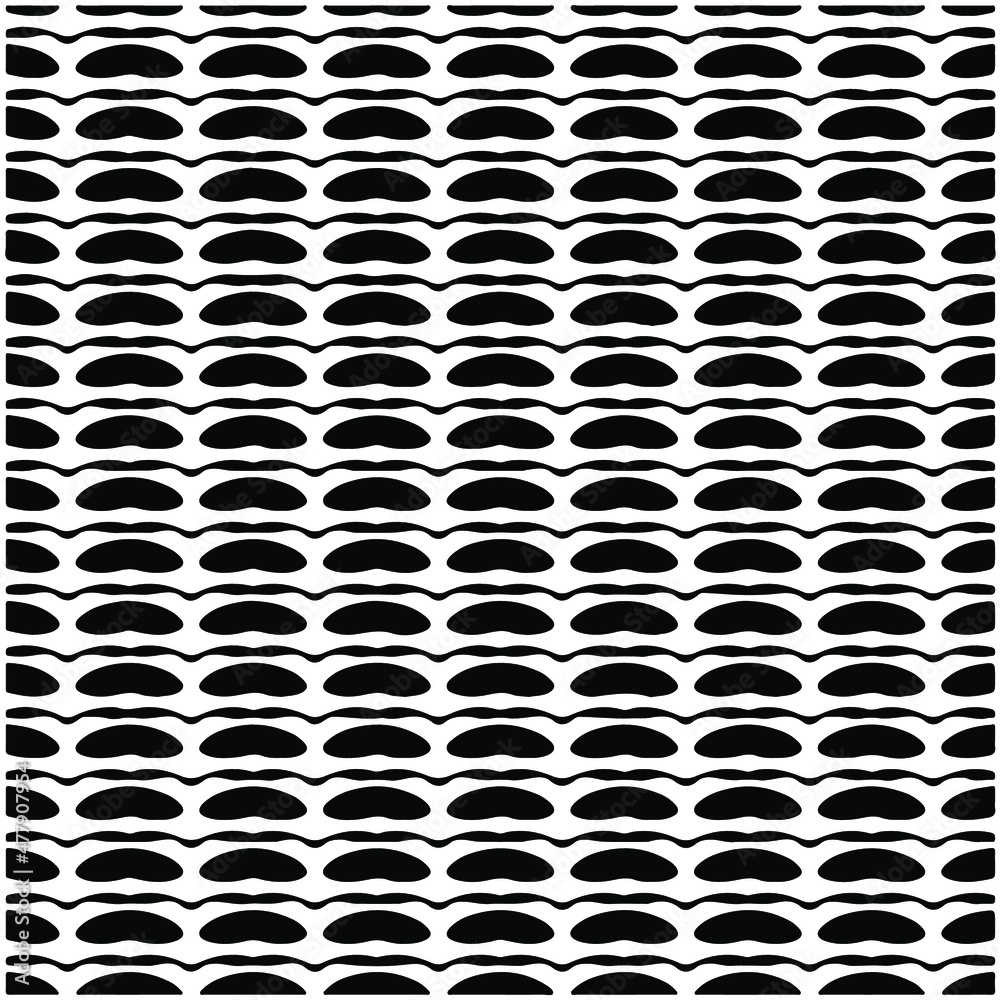 Seamless ethnic pattern color black and white.Can be used in fabric design for clothes, accessories; decorative paper, wrapping, background, wallpaper, Vector illustration. Seamless ethnic pattern color black and white.Can be used in fabric design for clothes, accessories; decorative paper, wrapping, background, wallpaper, Vector illustration.