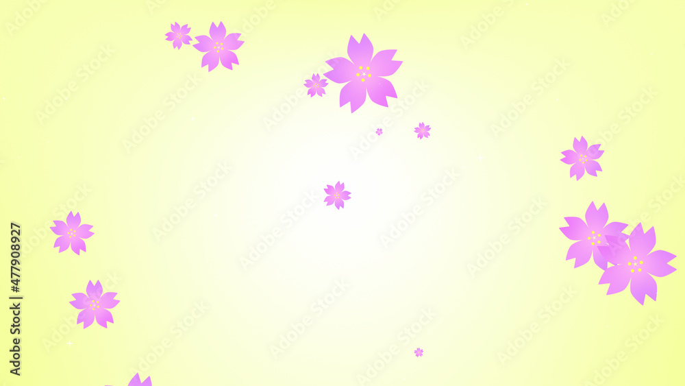 花が舞う背景
Background with flowers 花が舞う背景
Background with flowers
