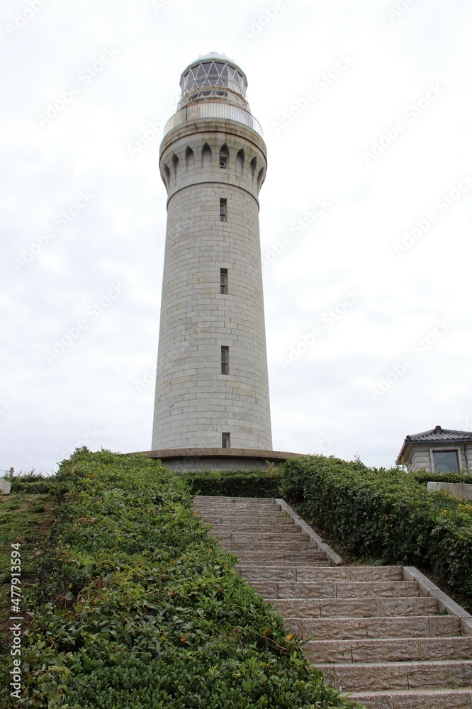 角島の角島灯台 角島の角島灯台