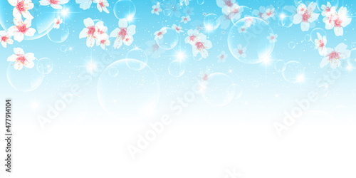 桜　春　花　背景