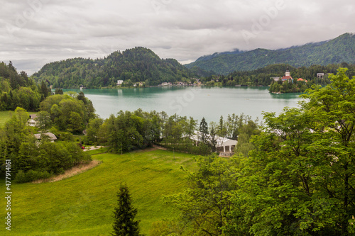 View of Bled lake, Slovenia