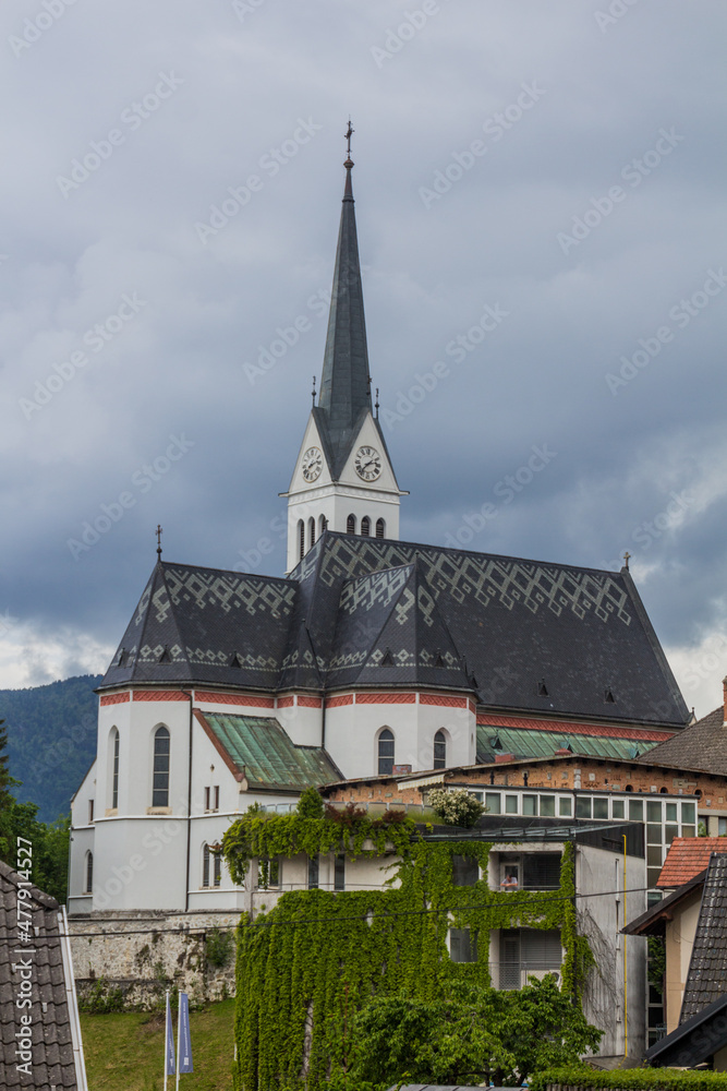 St. Martin Parish Church in Bled, Slovenia St. Martin Parish Church in Bled, Slovenia