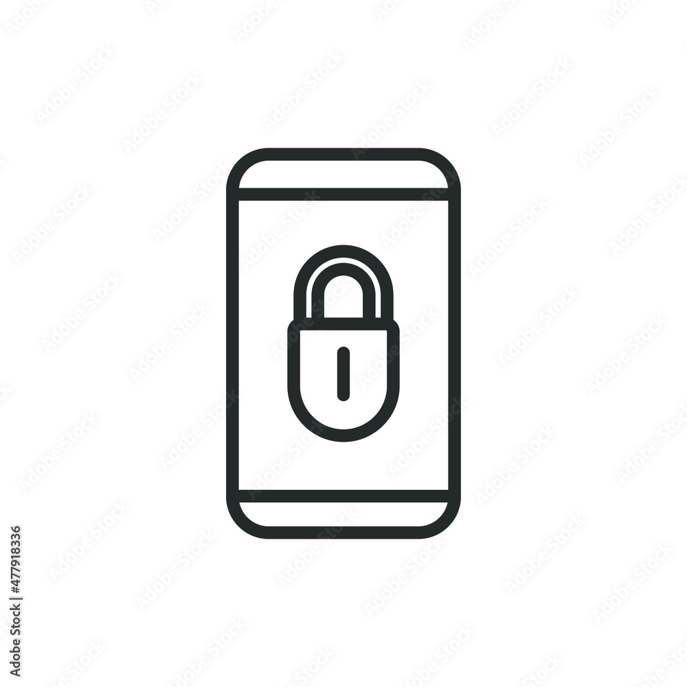 simple vector icon smartphone key editable. isolated on white background. simple vector icon smartphone key editable. isolated on white background.