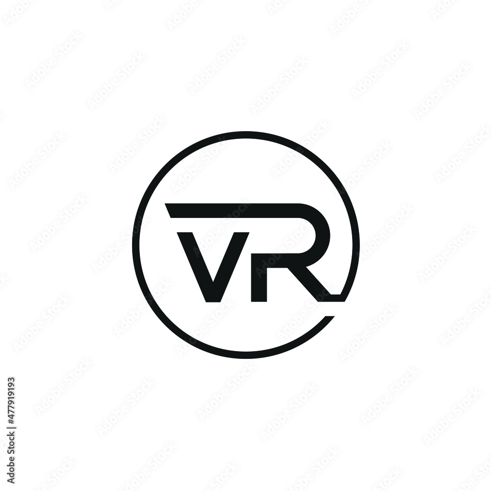 Initials VR Abstract Logo Design Inspiration Initials VR Abstract Logo Design Inspiration