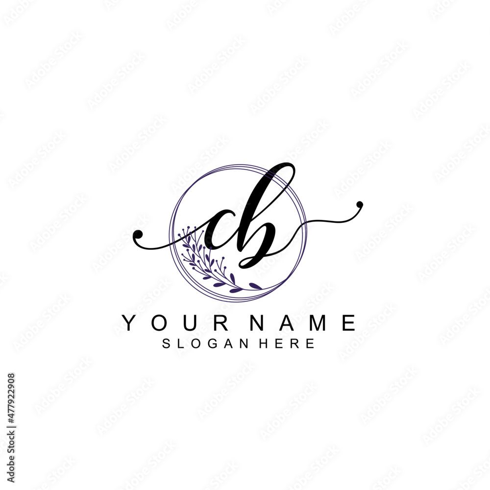 CB initial Luxury logo design collection CB initial Luxury logo design collection