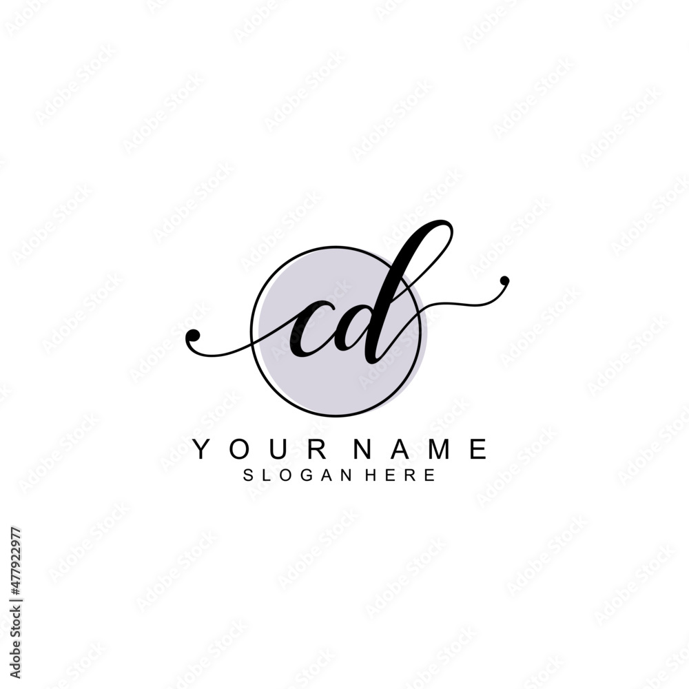 CD initial Luxury logo design collection CD initial Luxury logo design collection