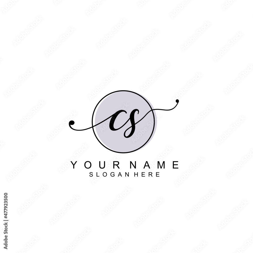 CS initial Luxury logo design collection CS initial Luxury logo design collection