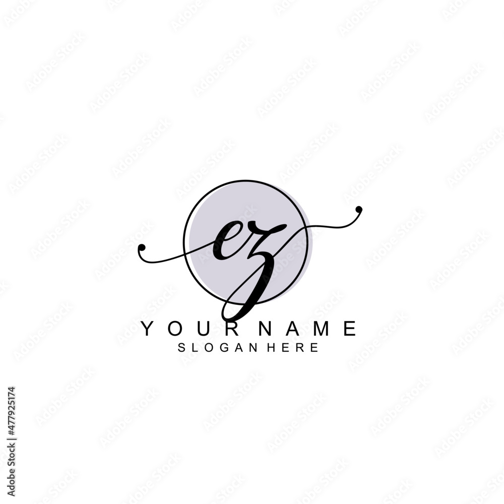 EZ initial Luxury logo design collection EZ initial Luxury logo design collection