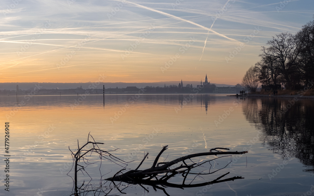 Winter Dezember Bodensee Konstanz