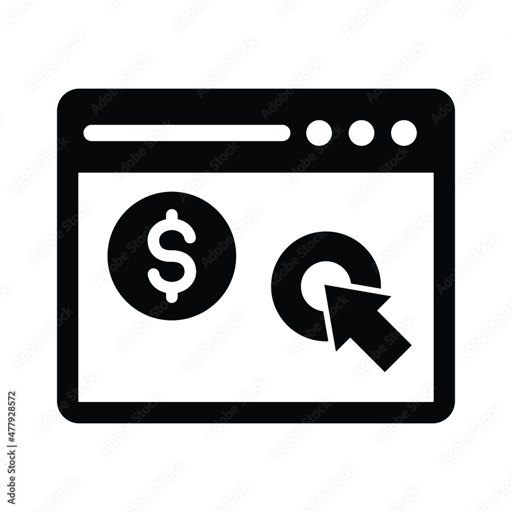 pay per click Vector icon which is suitable for commercial work and easily modify or edit it pay per click Vector icon which is suitable for commercial work and easily modify or edit it