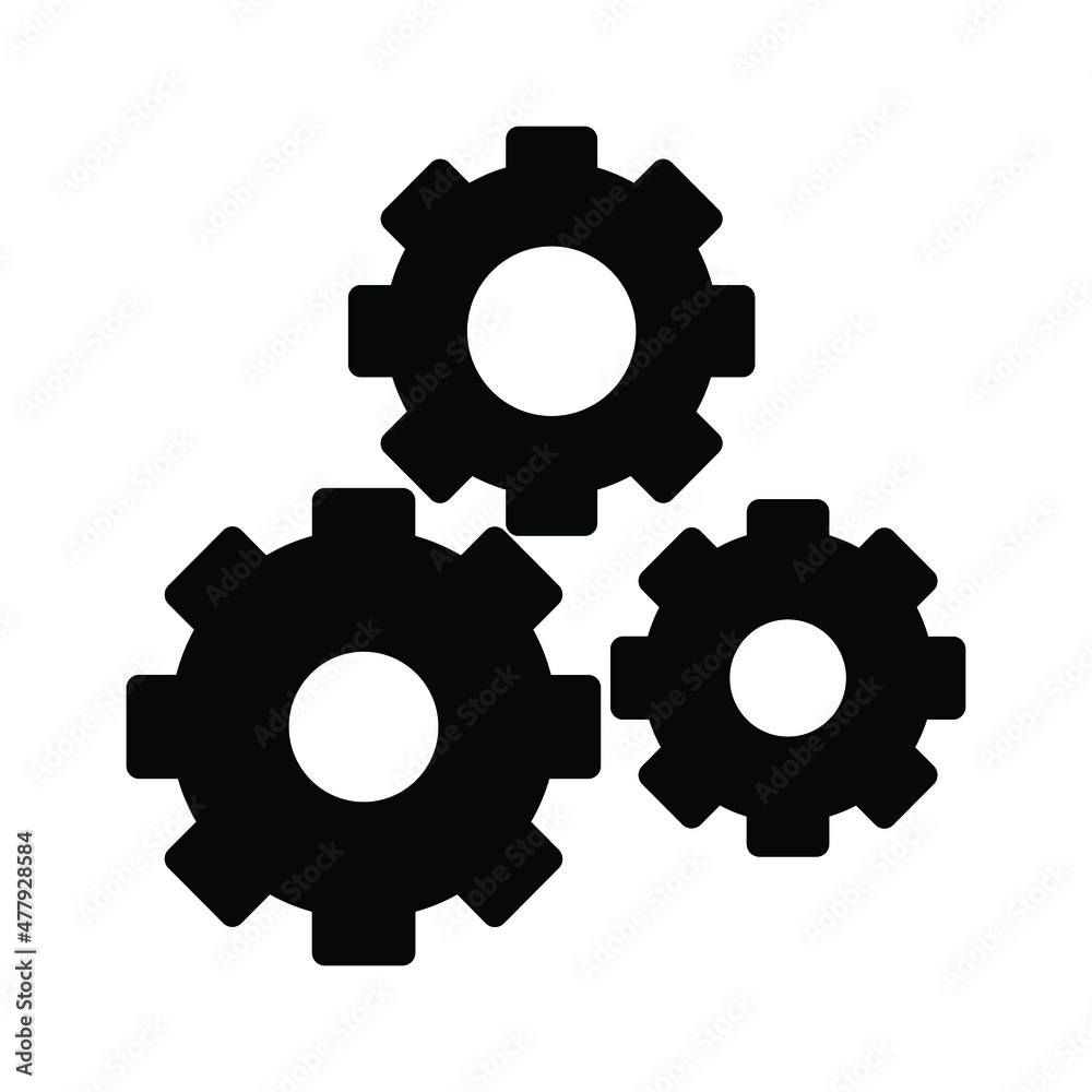 Configuration Vector icon which is suitable for commercial work and easily modify or edit it

