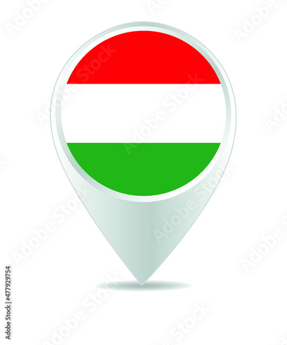 Free Download Location Icon for Hungary - GFXLoad